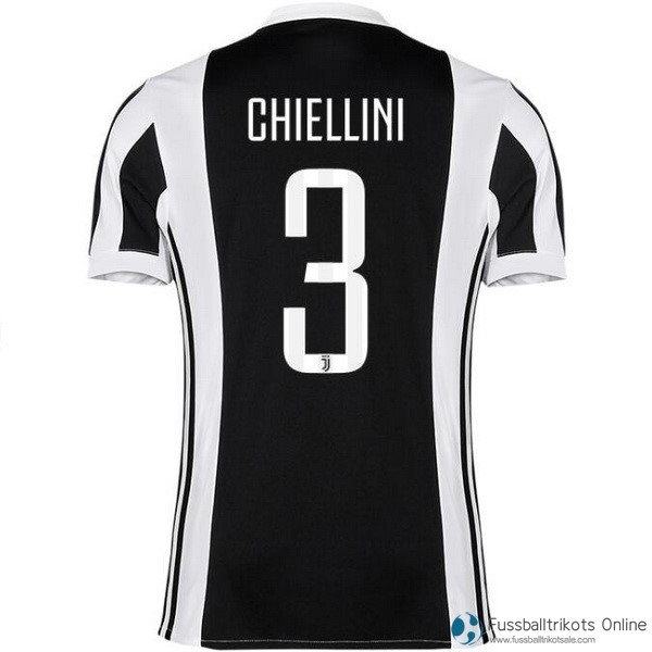 Juventus Trikot Ausweich Chiellini 2017-18 Fussballtrikots Günstig